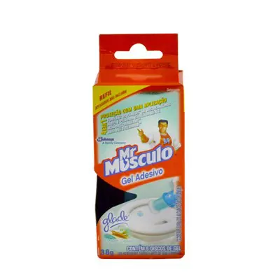 GEL ADESIVO MR MUSCULO REFIL OCEAN OASIS COM 6