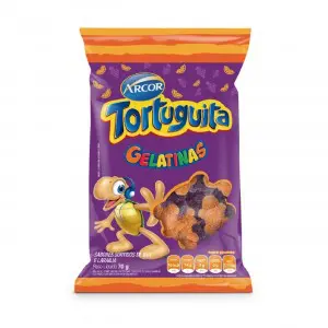 GELATINA ARCOR TORTUGUITA UVAS 70 GRAMAS