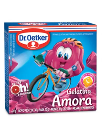 GELATINA DR. OETKER AMORA 20 G