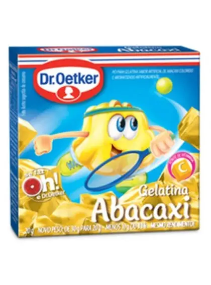 GELATINA DR. OETKER ABACAXI 20G