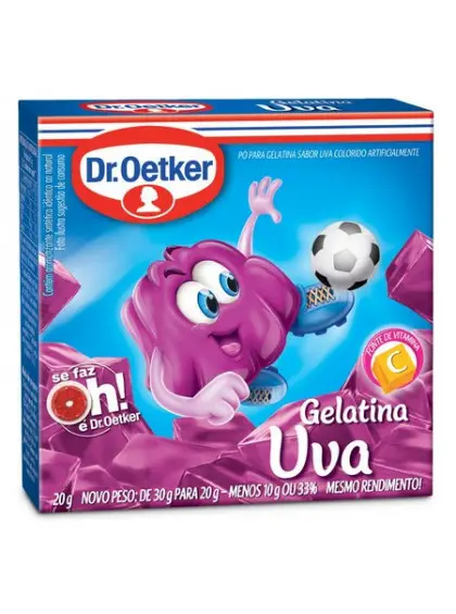 GELATINA DR. OETKER UVA 20G