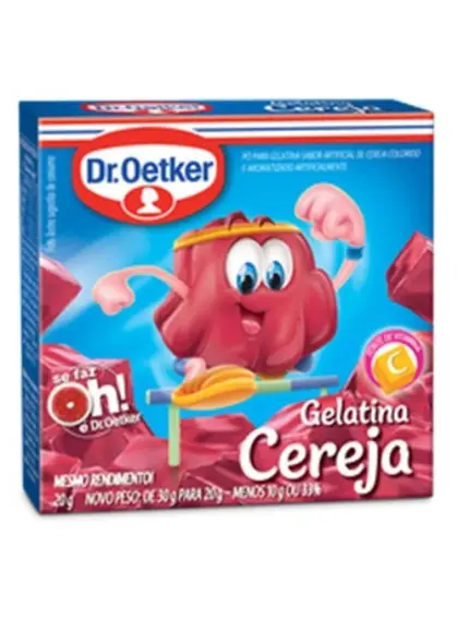 GELATINA DR. OETKER CEREJA 20 G