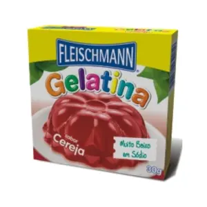 GELATINA FLEISCHMANN CEREJA 30 GRAMAS