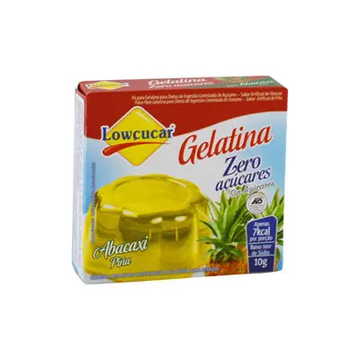 GELATINA LOWÇUCAR ABACAXI ZERO 10G