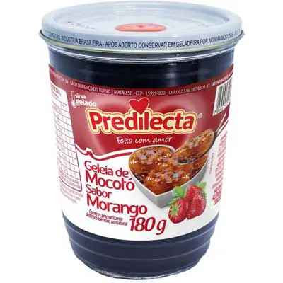 GELÉIA PREDILECTA MOCOTO MORANGO 180 GRAMAS