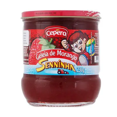 GELÉIA CEPERA SENINHA MORANGO 230 GR