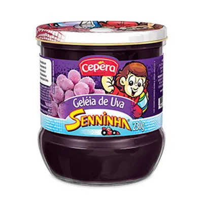 GELÉIA CEPERA SENINHA UVA 230 GR