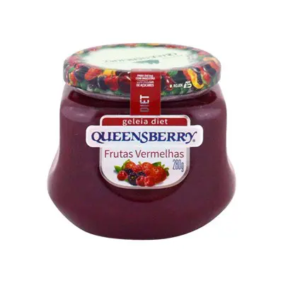 GELÉIA QUEENSBERRY FRUTAS VERMELHAS DIET 280G