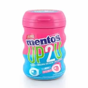 GOMA DE MASCAR MENTOS TUTTI FRUTTI UP2U 56G