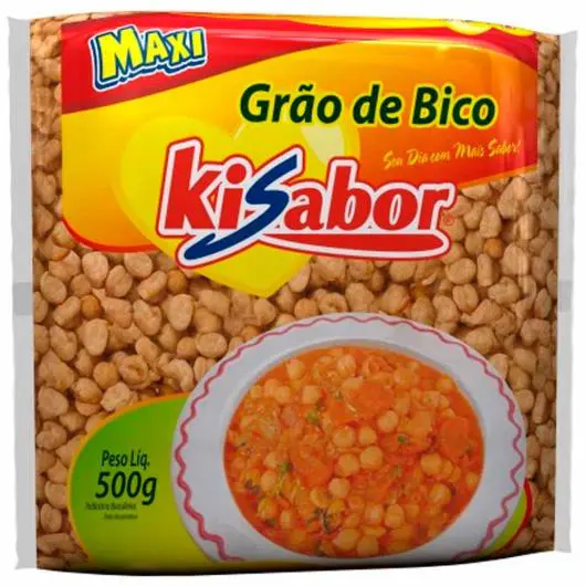 GRÃO DE BICO KISABOR 500G