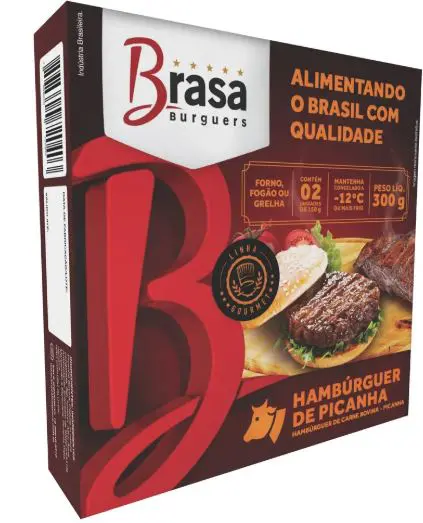 HAMBURGUER BRASA PICANHA GOURMET 300G