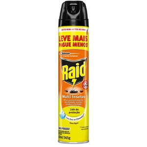 INSETICIDA AEROSOL RAID MULTI-INSETOS ÓLEO DE CITRONELA 420ML