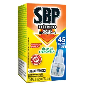 INSETICIDA SBP CITRONELA ELETRICO REFIL 35 ML