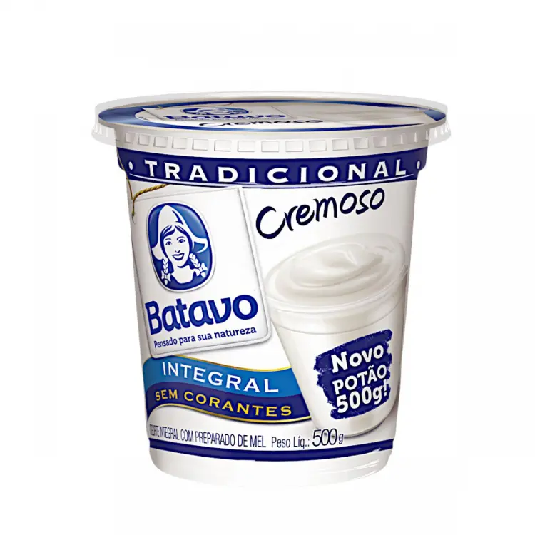 IOGURTE BATAVO TRADICIONAL INTEGRAL 500G