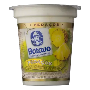 IOGURTE BATAVO PEDAÇOS ABACAXI 100 G