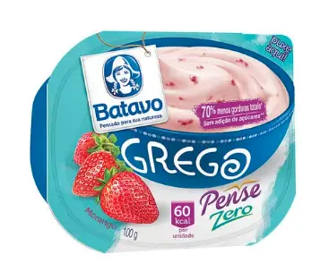 IOGURTE BATAVO GREGO PENSE ZERO MORANGO 100G