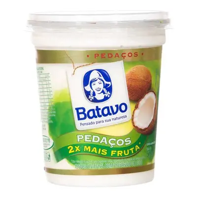 IOGURTE BATAVO PEDAÇOS COCO 500G