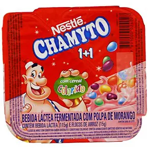 IOGURTE CHAMYTO CEREAL COLORIDO 130G