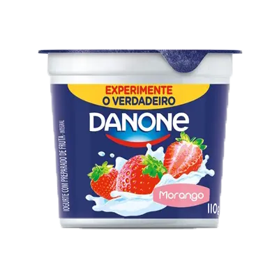 IOGURTE DANONE MORANGO 110G