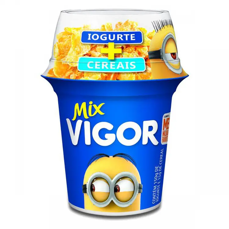 IOGURTE VIGOR MIX COM SUCRILHOS 165G