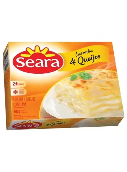 LASANHA SEARA 4 QUEIJOS 600G