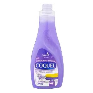 LAVA ROUPAS LÍQUIDO COQUEL LAVANDA 500ML