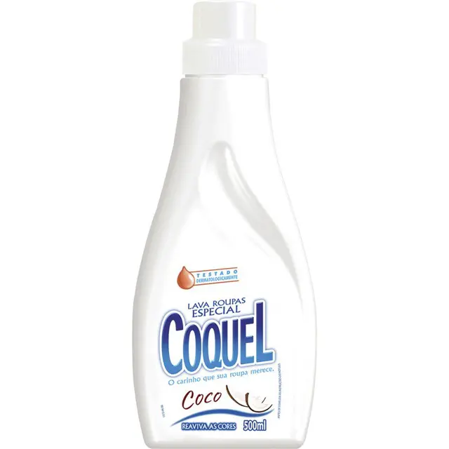 LAVA ROUPAS LÍQUIDO COQUEL COCO 500 ML