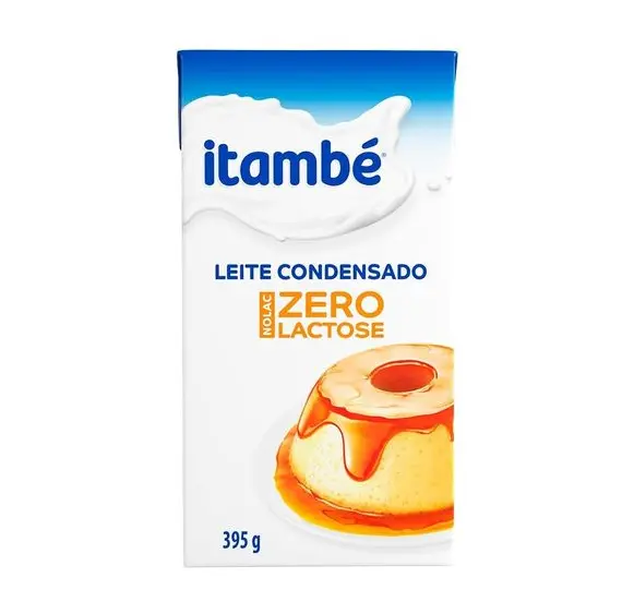 LEITE CONDENSADO ITAMBÉ ZERO LACTOSE 395 G