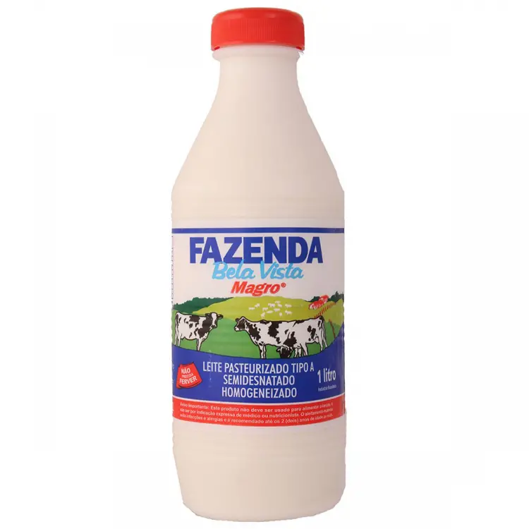 LEITE SEMIDESNATADO FAZENDA BELA VISTA MAGRO 1L