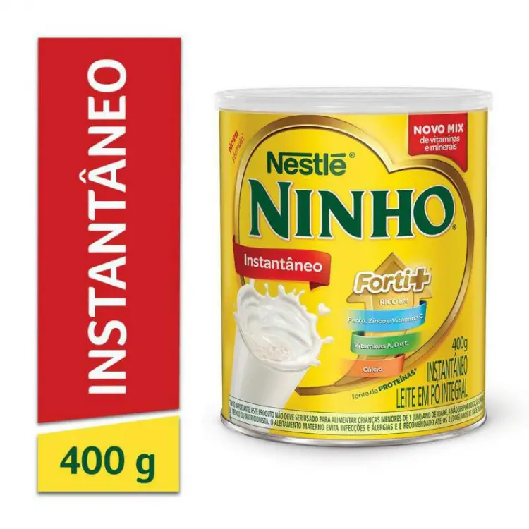 LEITE EM PÓ NINHO INSTANTÂNEO 400G