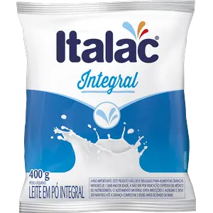 LEITE EM PÓ ITALAC INTEGRAL 400 G