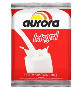 LEITE EM PÓ AURORA INTEGRAL 400G