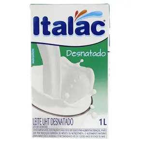 LEITE UHT ITALAC DESNATADO 1L