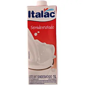 LEITE ITALAC SEMIDESNATADO 1L