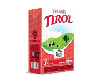 LEITE LONGA VIDA TIROL INTEGRAL 1L