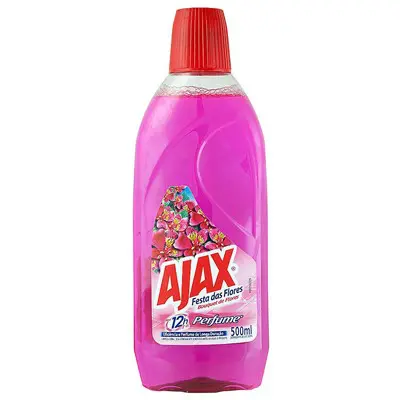 LIMPADOR AJAX FESTA DAS FLORES BOUQUET FLORES 500 ML