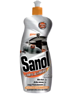 LIMPA ALUMÍNIO SANOL X-TOT 500ML