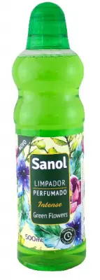 LIMPADOR PERFUMADO SANOL GREEN FLOWERS 500ML