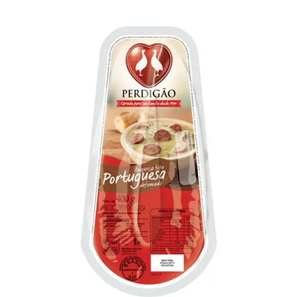 LINGUIÇA PORTUGUESA DEFUMADA PERDIGÃO 400 G