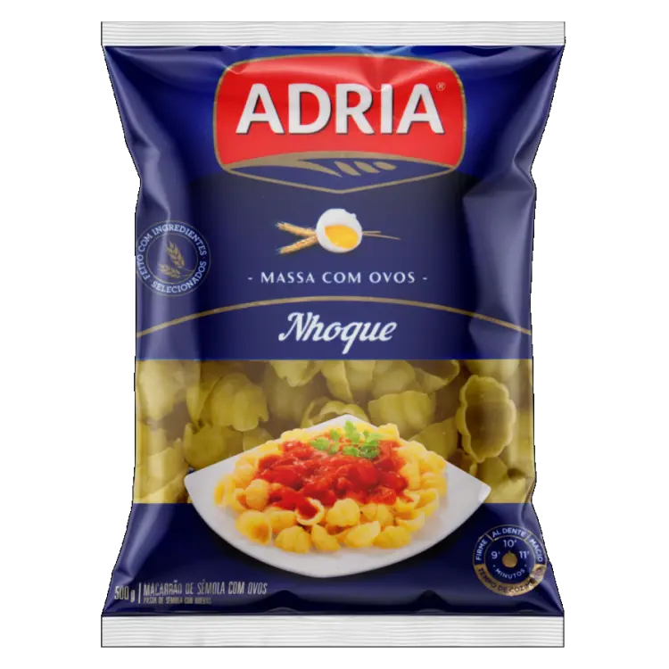 MACARRÃO ADRIA COM OVOS NHOQUE 500 G