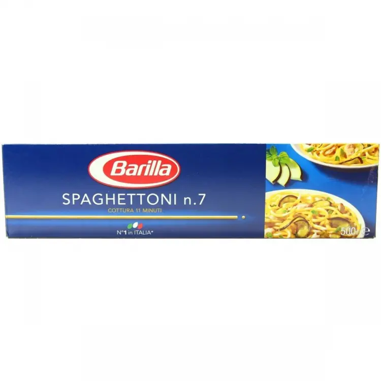 MACARRÃO BARILLA GRANO SPAGHETTONI Nº7 500G