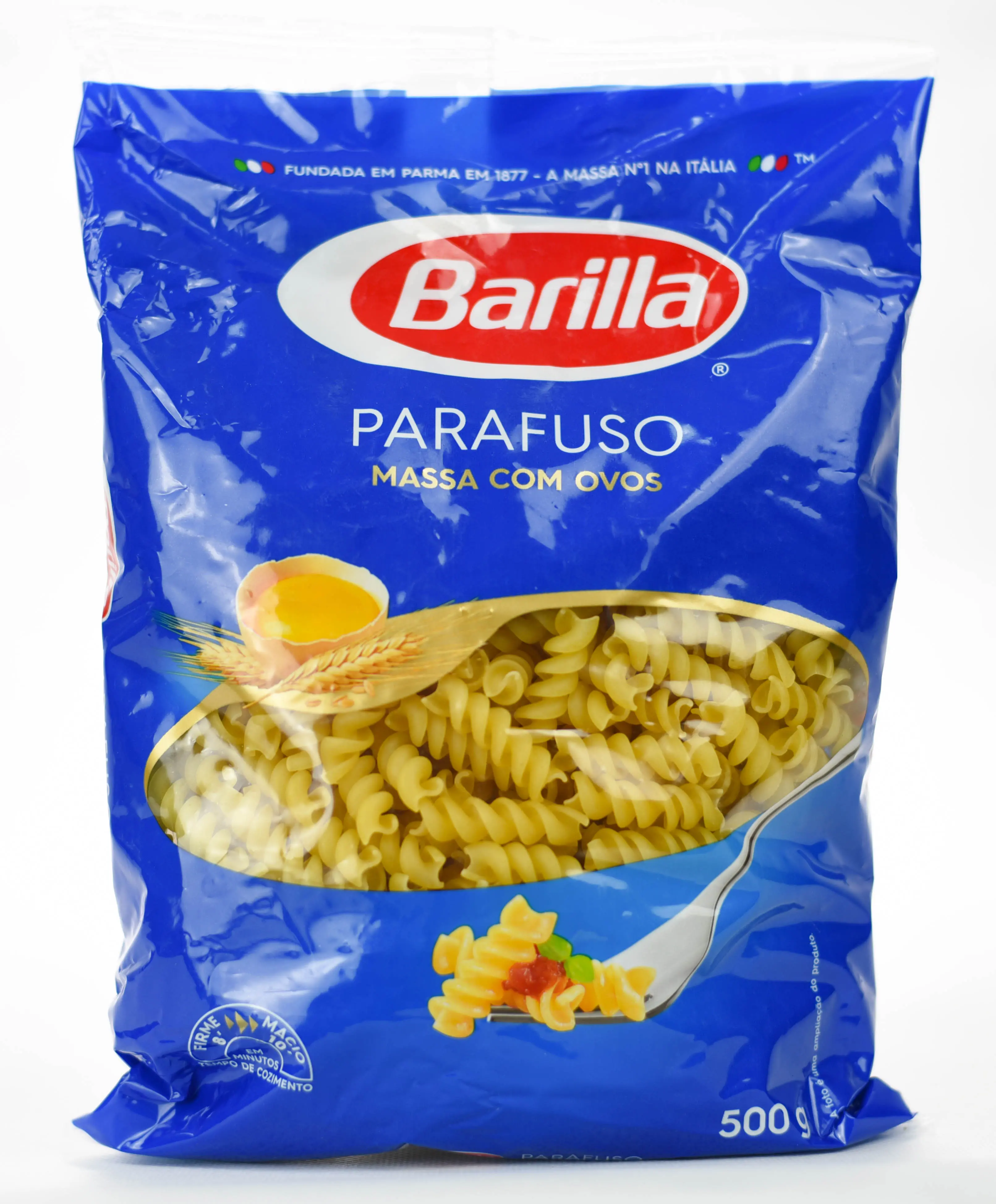 MACARRÃO BARILLA COM OVOS PARAFUSO 500G