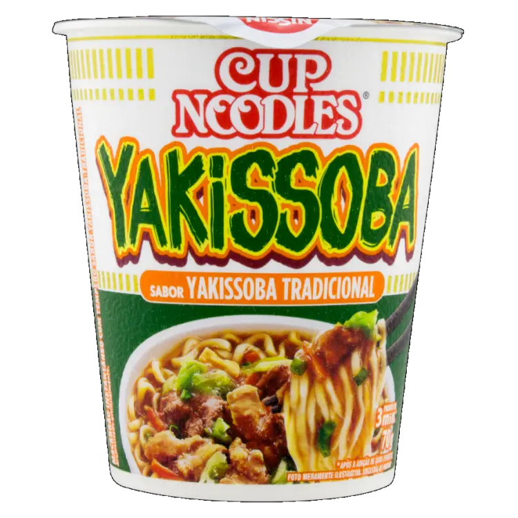 MACARRÃO CUP NOODLES YAKISSOBA 70G