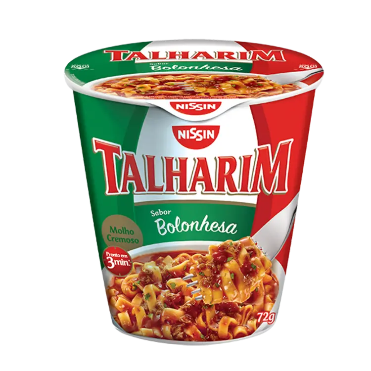 MACARRÃO CUP NOODLES TALHARIM BOLONHESA 72G