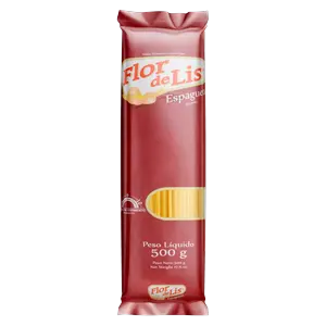 MACARRÃO ESPAGUETE FLOR DE LIS 500G