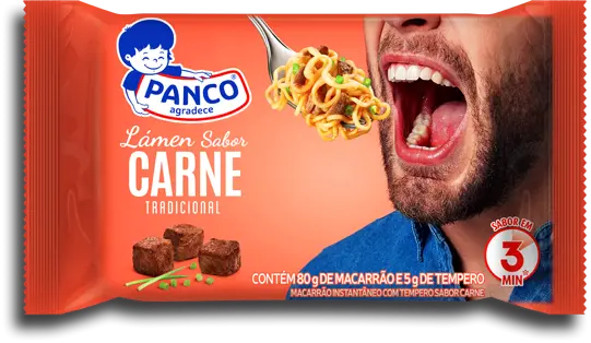 MACARRÃO INSTANTÂNEO PANCO CARNE 85G