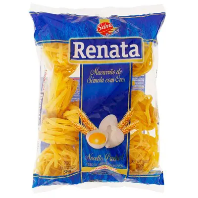 MACARRÃO RENATA OVOS NINHO 2 500G