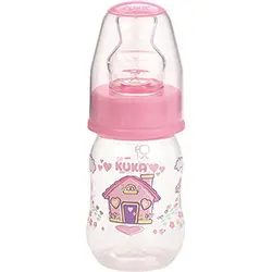 MAMADEIRA KUKA NAT COLOR BICO ORTO ROSA 70ML REF 1567