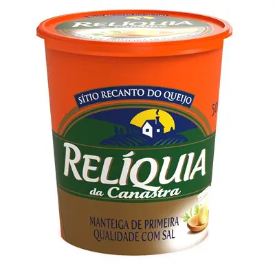 MANTEIGA RELÍQUIA DA CANASTRA COM SAL 500G