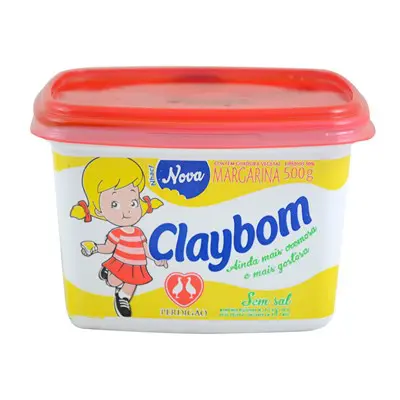 MARGARINA CLAYBOM SEM SAL 500 GRAMAS